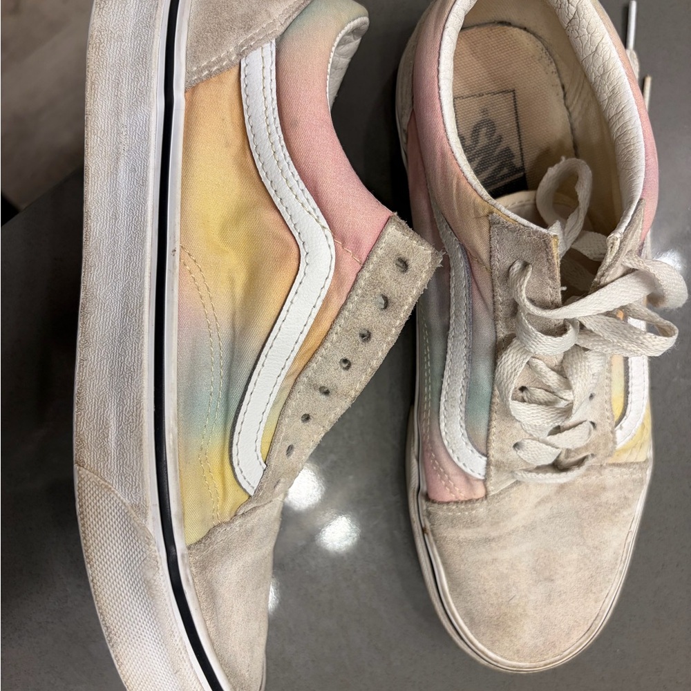 Vans - Old Skool Aura Shift Multicolor White Shoes